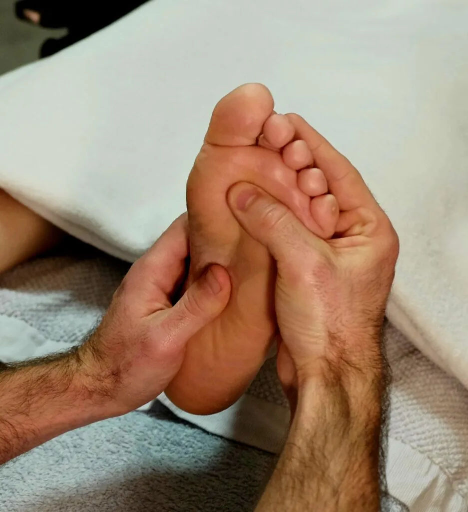 Pratique de la réflexologie plantaire, à Valence Adrien JEGO,